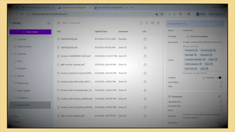 Columns Drive for Gmail screenshot 1 (video preview)