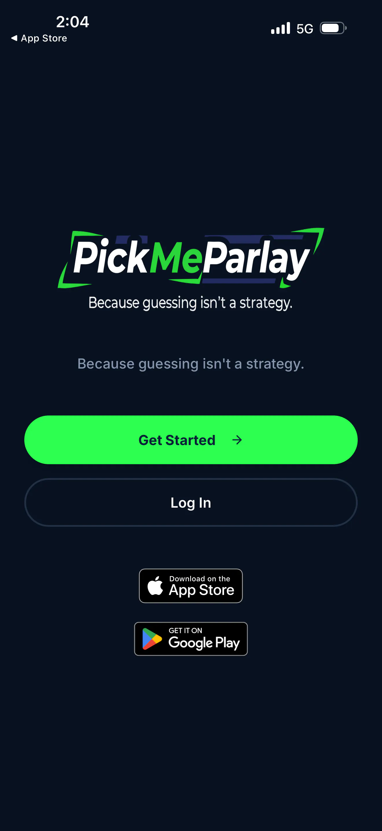 PickMeParlay 截图 3
