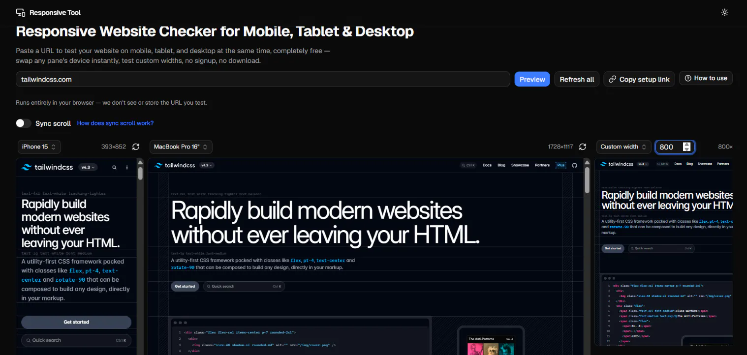 Responsive Tool gallery image