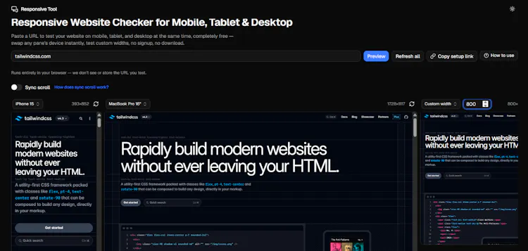 Responsive Tool