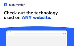 Technology Profiler for Shopify media 2