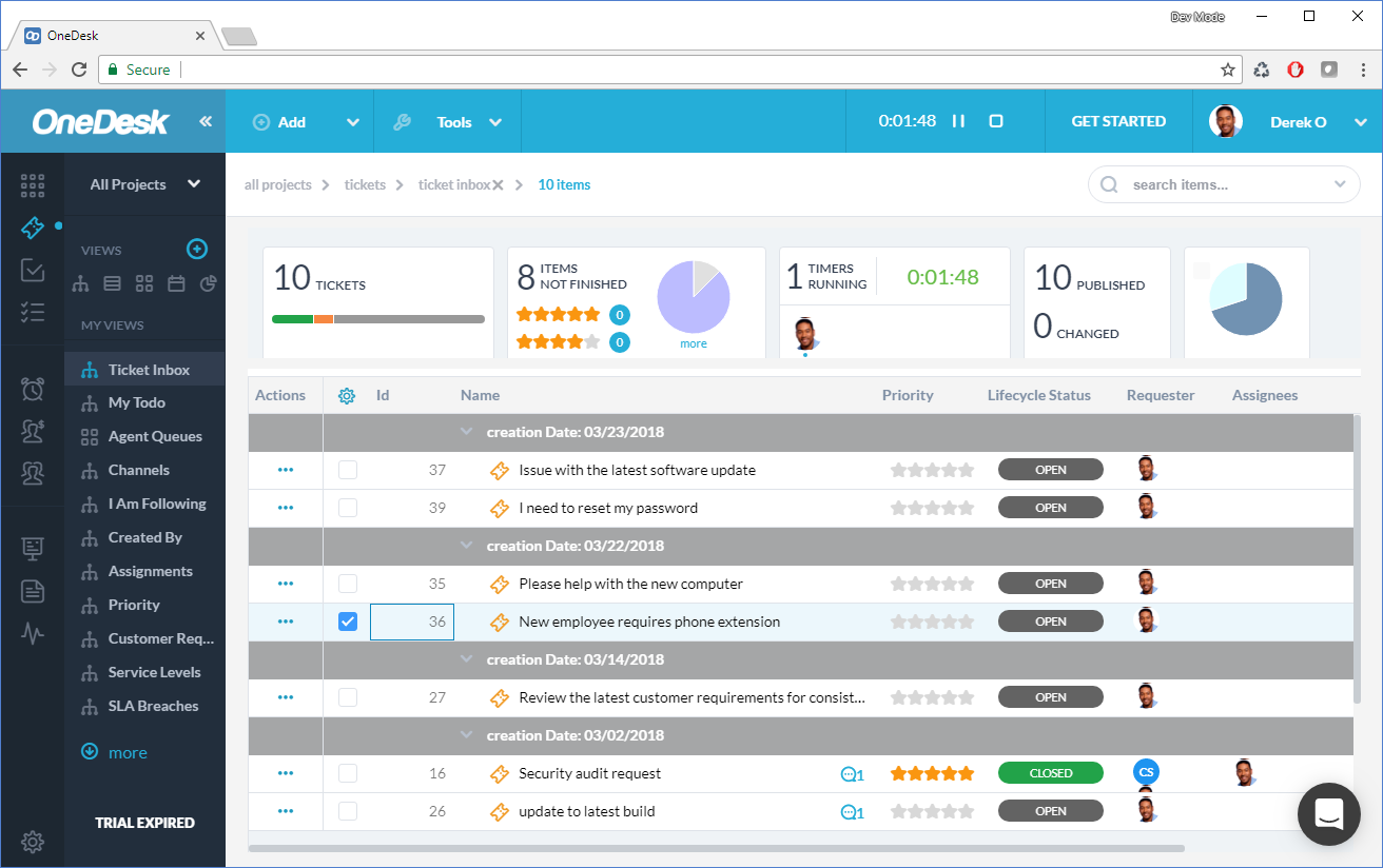 OneDesk gallery image