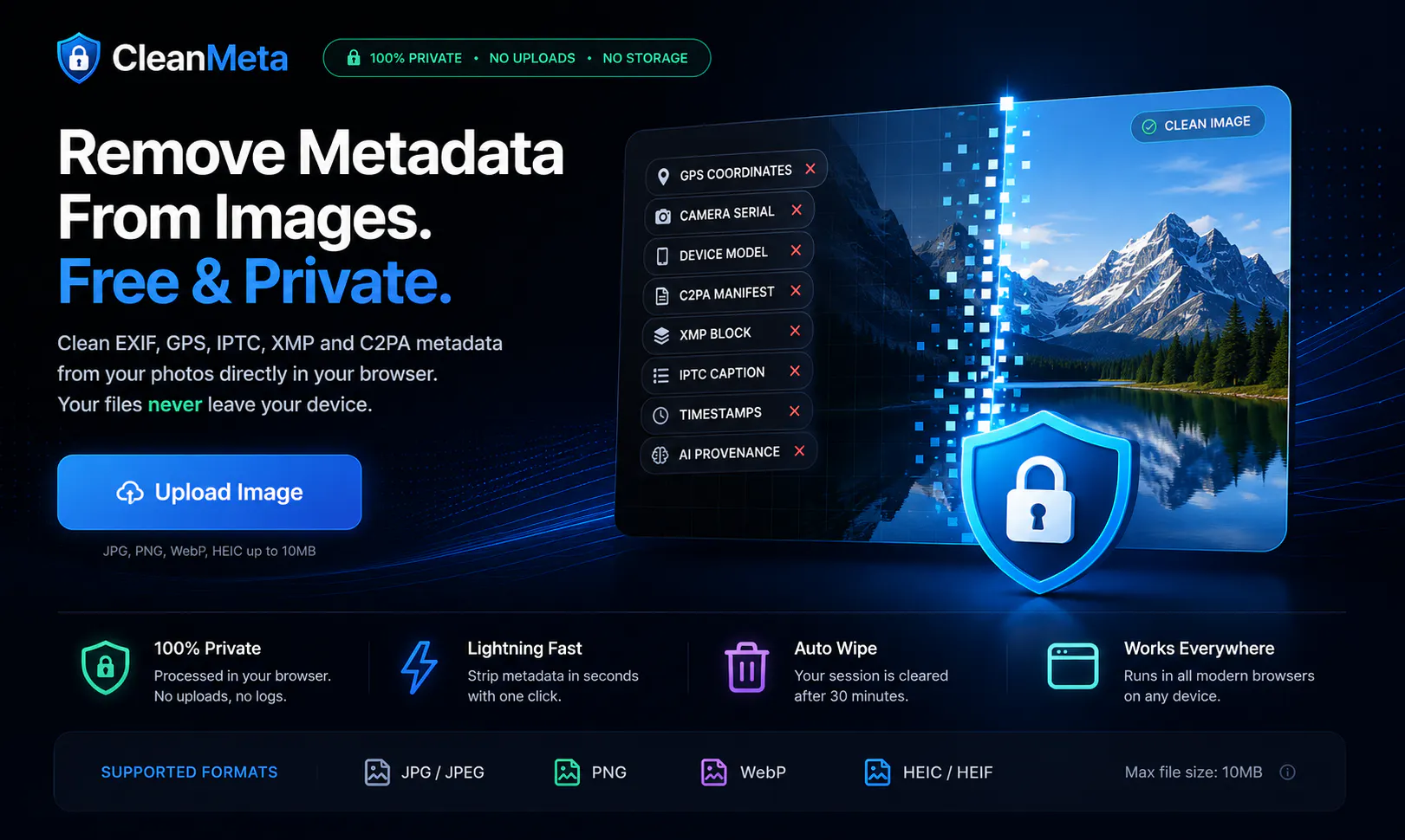 CleanMeta gallery image