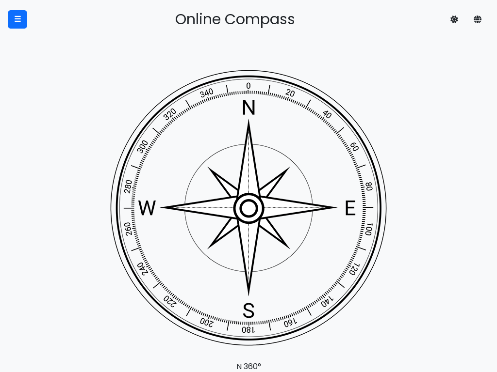 startuptile Online compass in your browser-Discover direction instantly right in your browser.