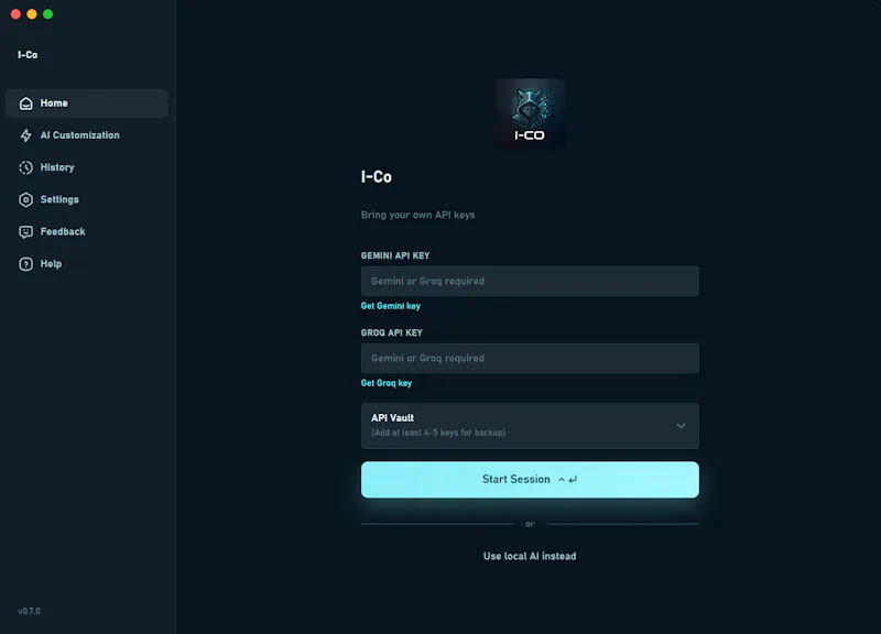 I-Co App screenshot 2