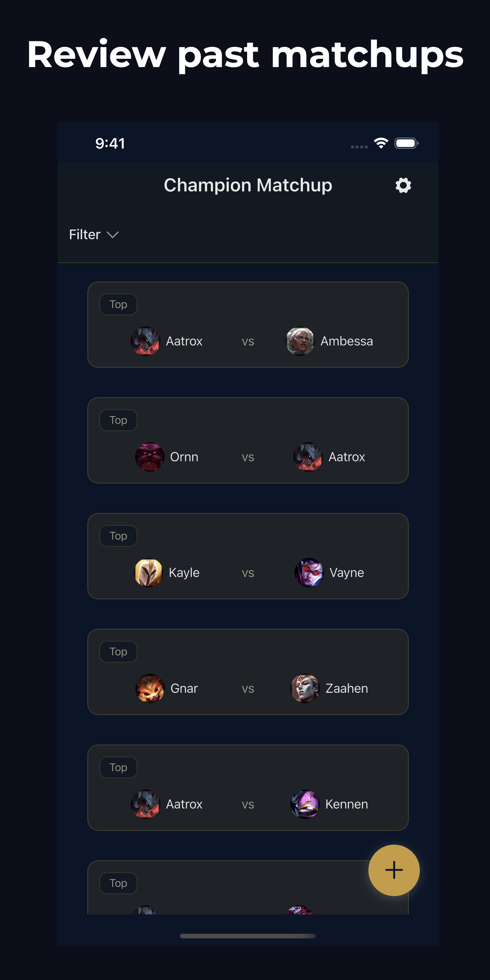 LOL Matchup Memo gallery image