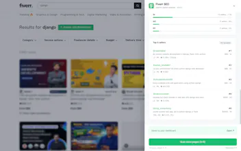 Fiverr SEO Analyzer gallery image