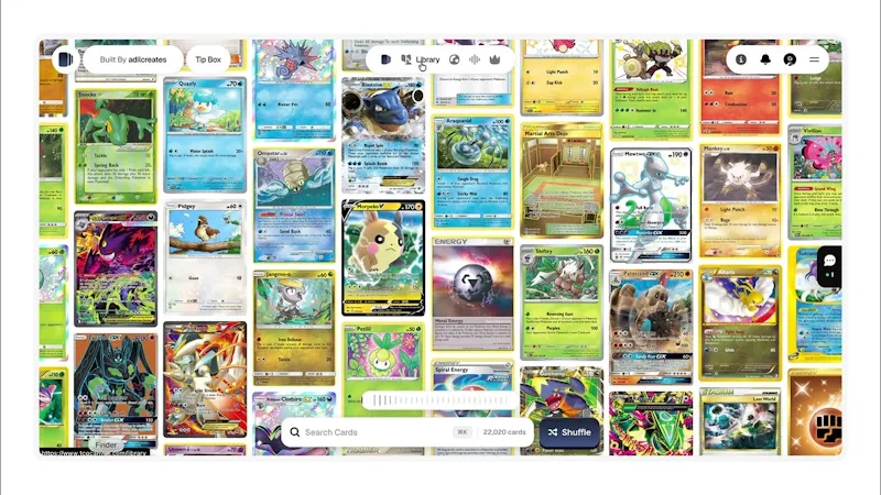 TCG Canvas screenshot 1 (video preview)