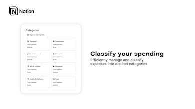 Notion Money Manager gallery image