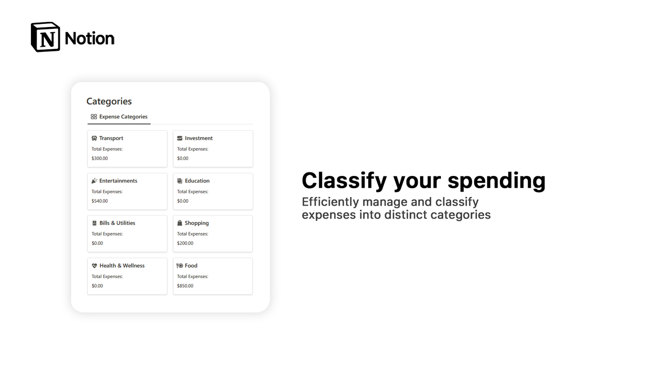 Notion Money Manager media 4