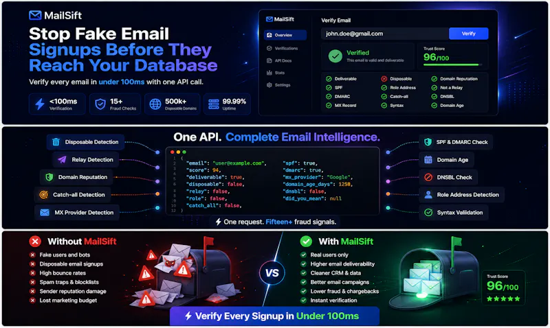 MailSift screenshot 1