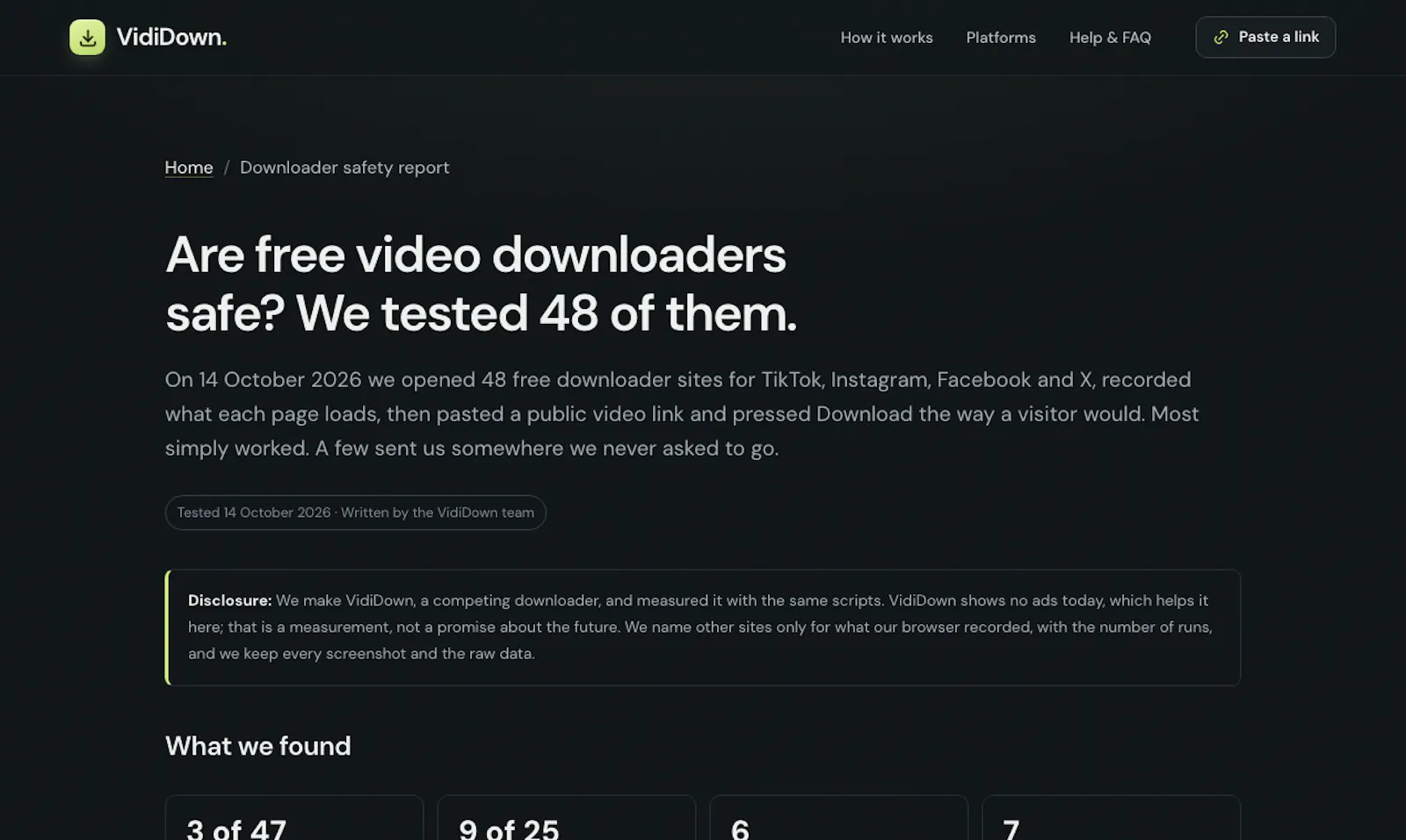 VidiDown screenshot 4