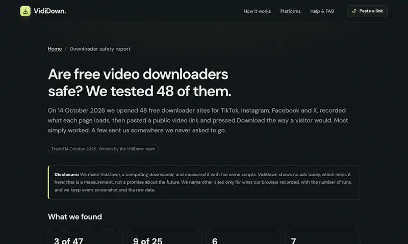 VidiDown screenshot 4