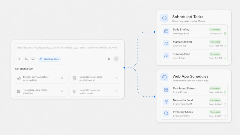 Manus Scheduled Tasks 2.0  screenshot 7