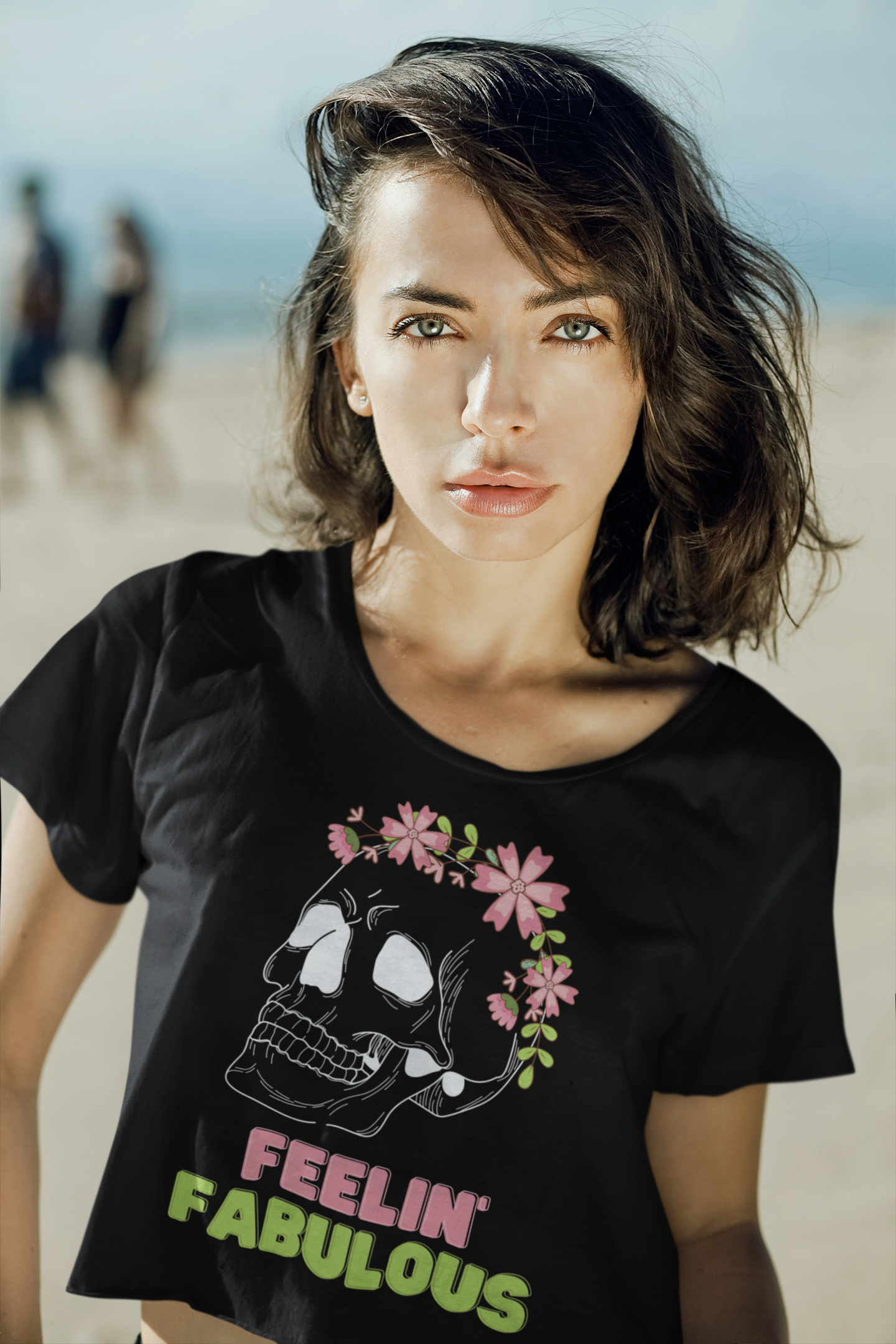 Flower Crowned Skull looks FABULOUS!