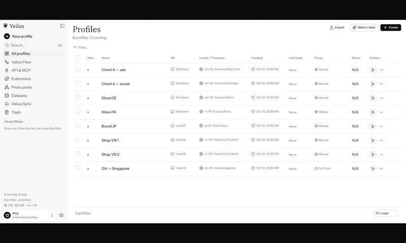 Veilus screenshot 4