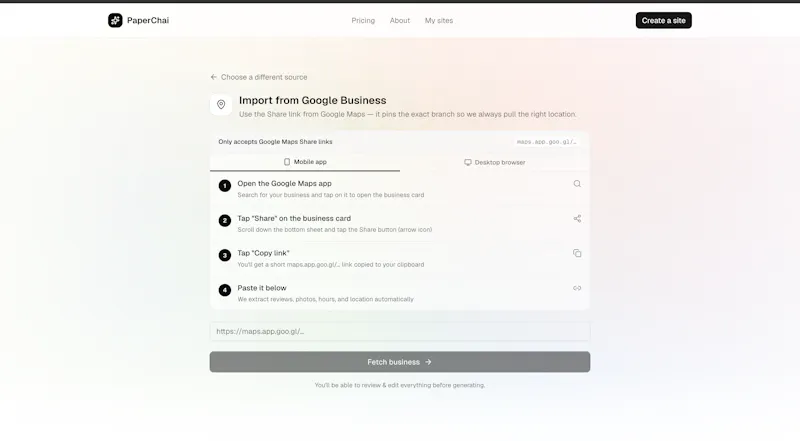 Papaerchaiapp screenshot 1
