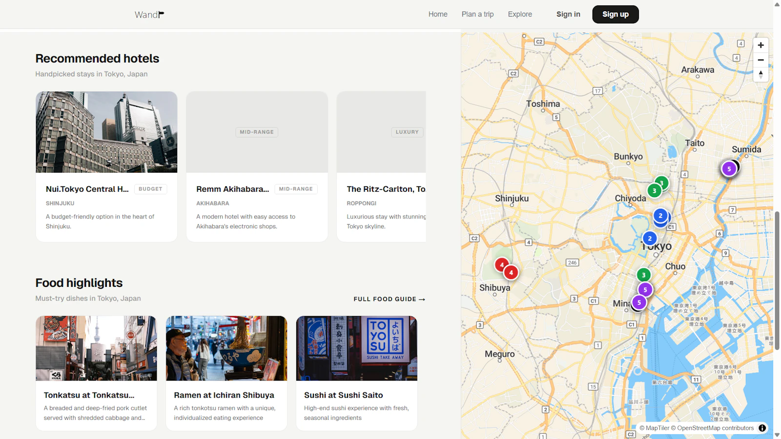 Wandr screenshot 4