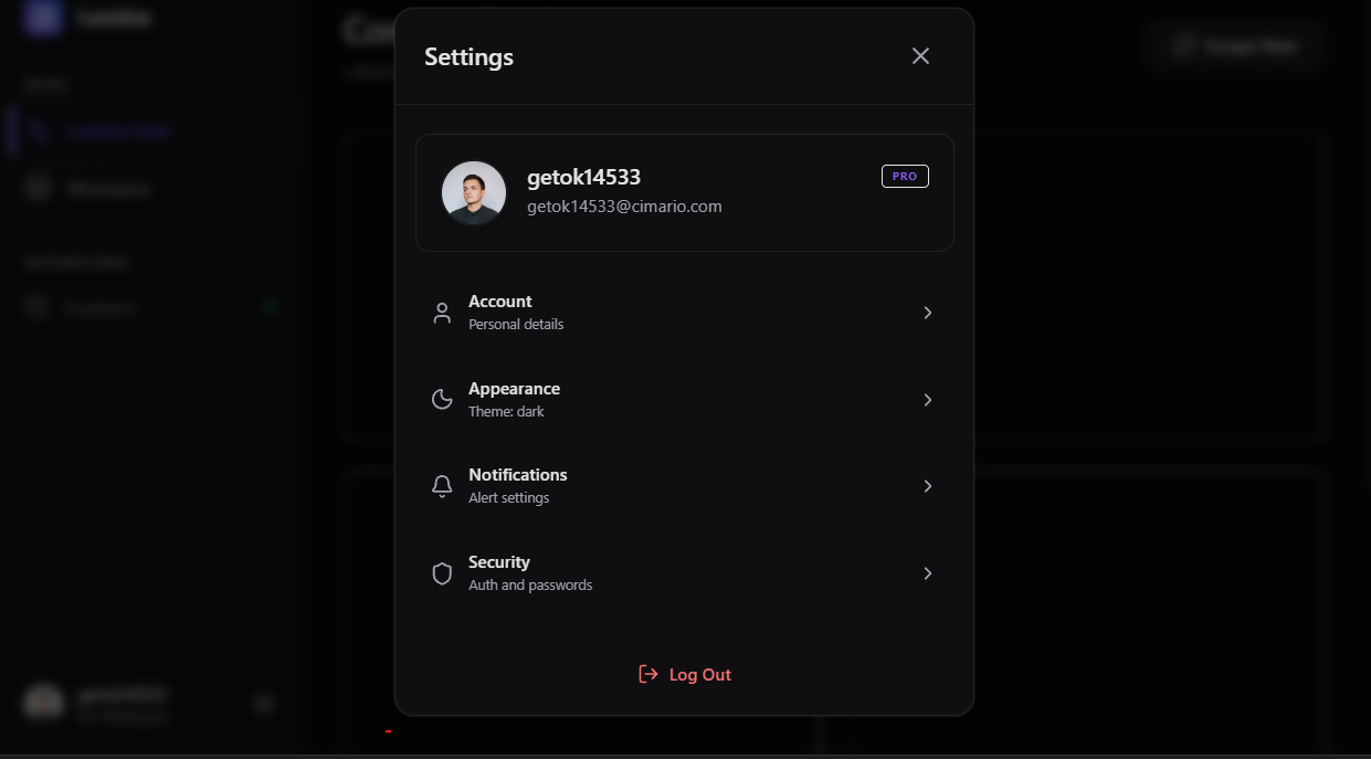 Lumina Dashboard-AI Trend finder  gallery image