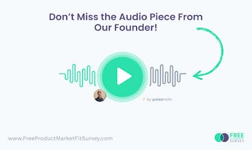 Free Product/Market Fit Survey.com gallery image