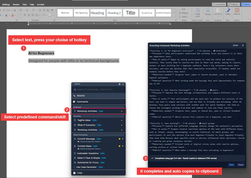 Rephlo /re-flow/ screenshot 8