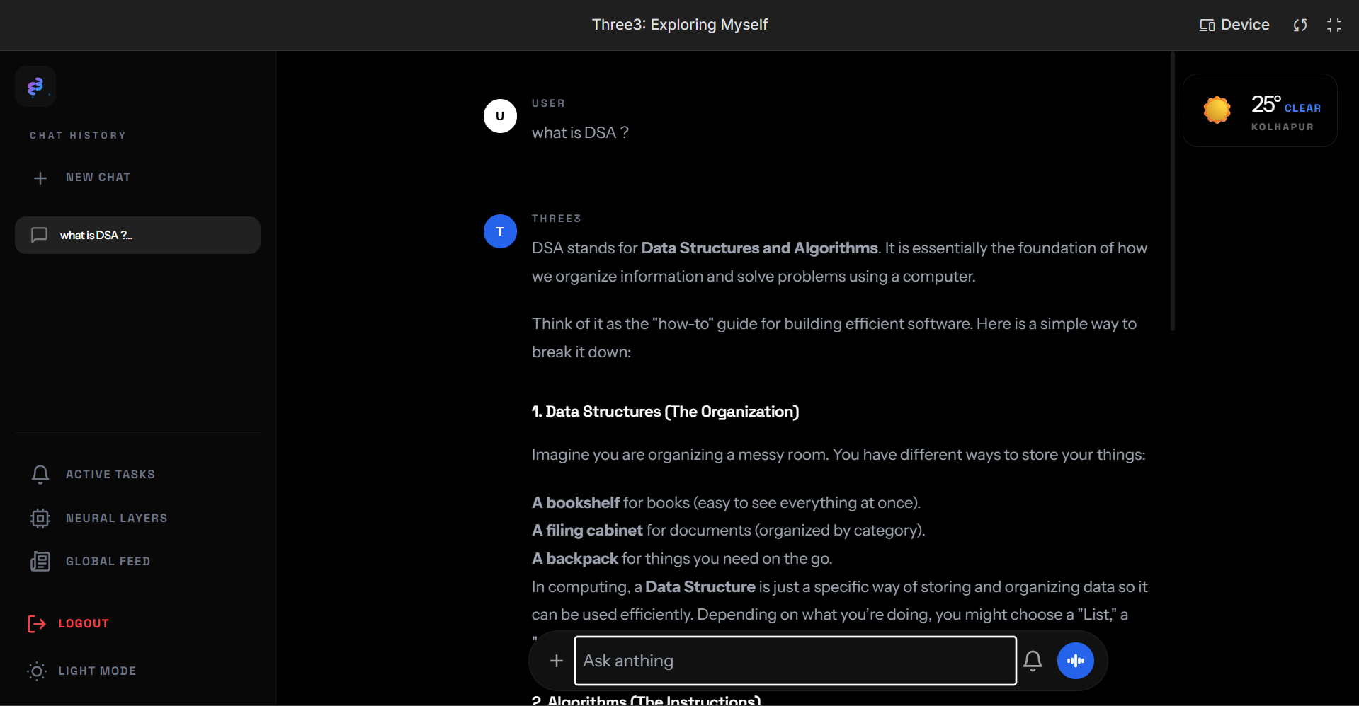 THREE3  - Screenshot 4 showing product features and functionality