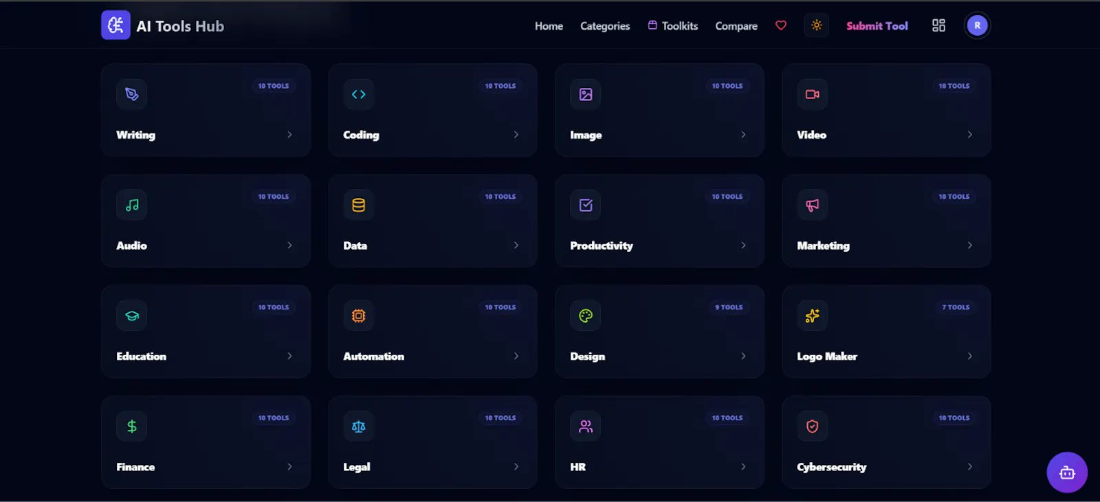 AI TOOL HUB screenshot 2