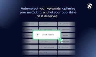 Eine visuelle Darstellung des KI-Keyword-Generators von MobileAction, der bei der Optimierung und Verbesserung von ASO-Strategien hilft