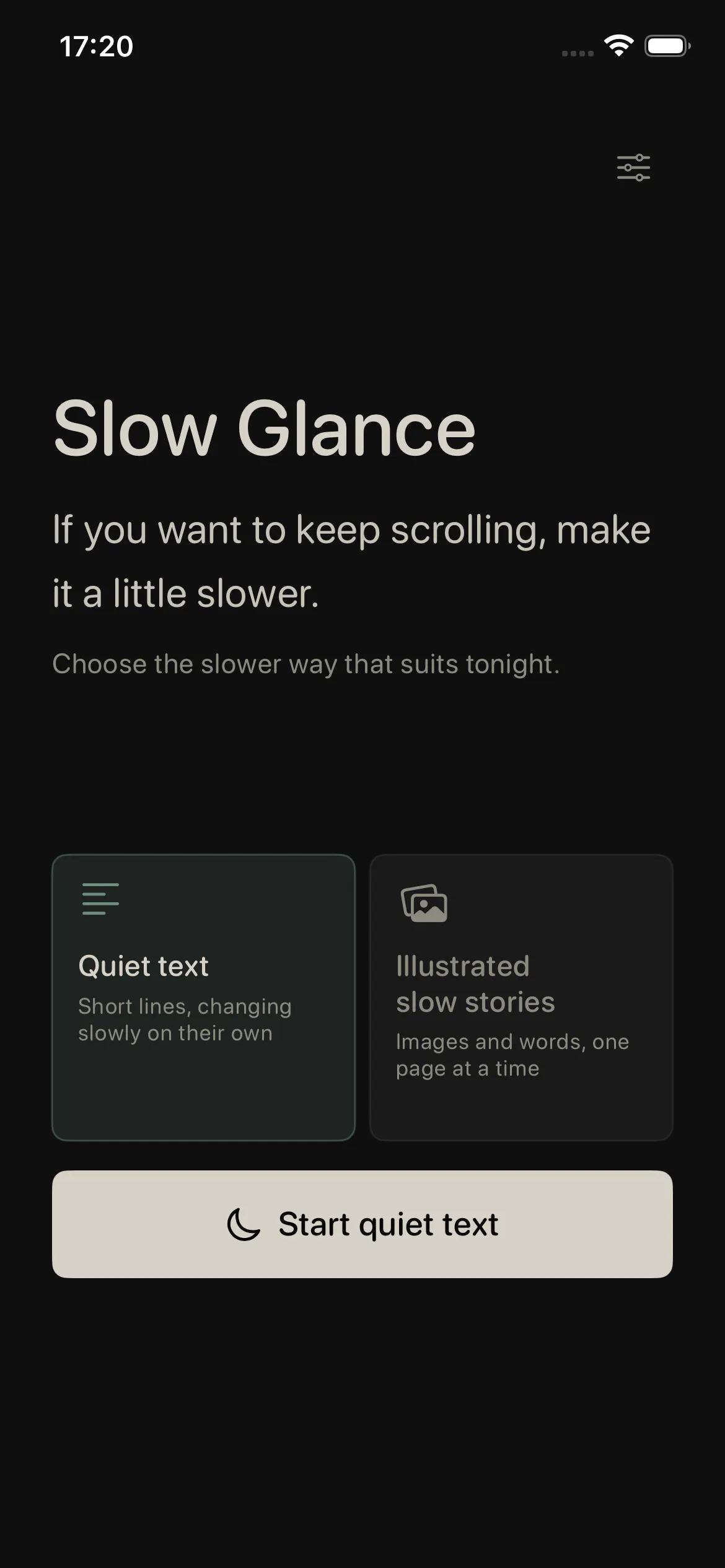 Slow Glance gallery image