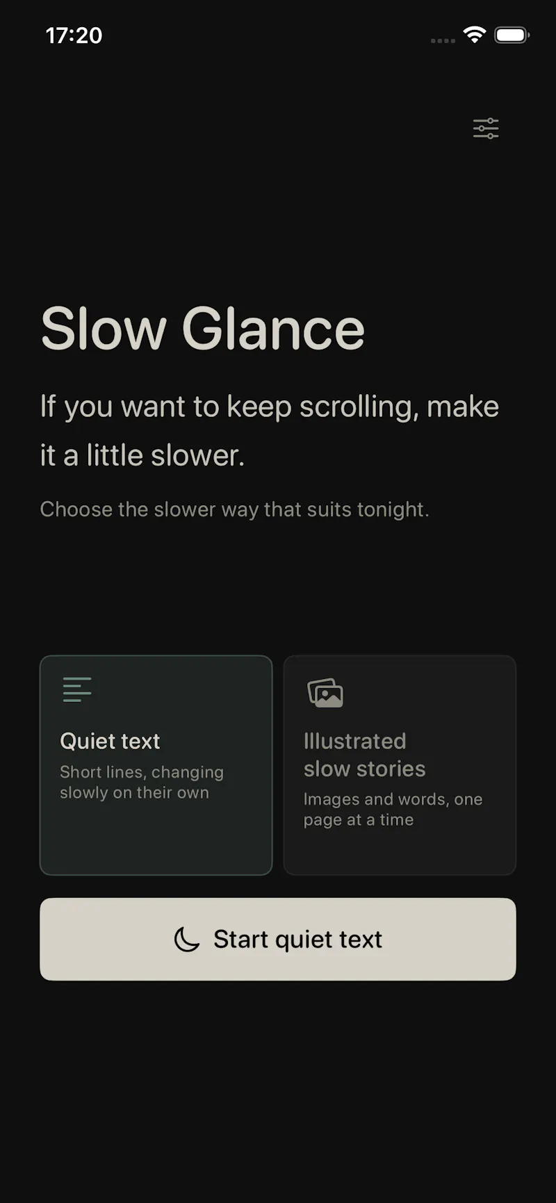 Slow Glance screenshot 2