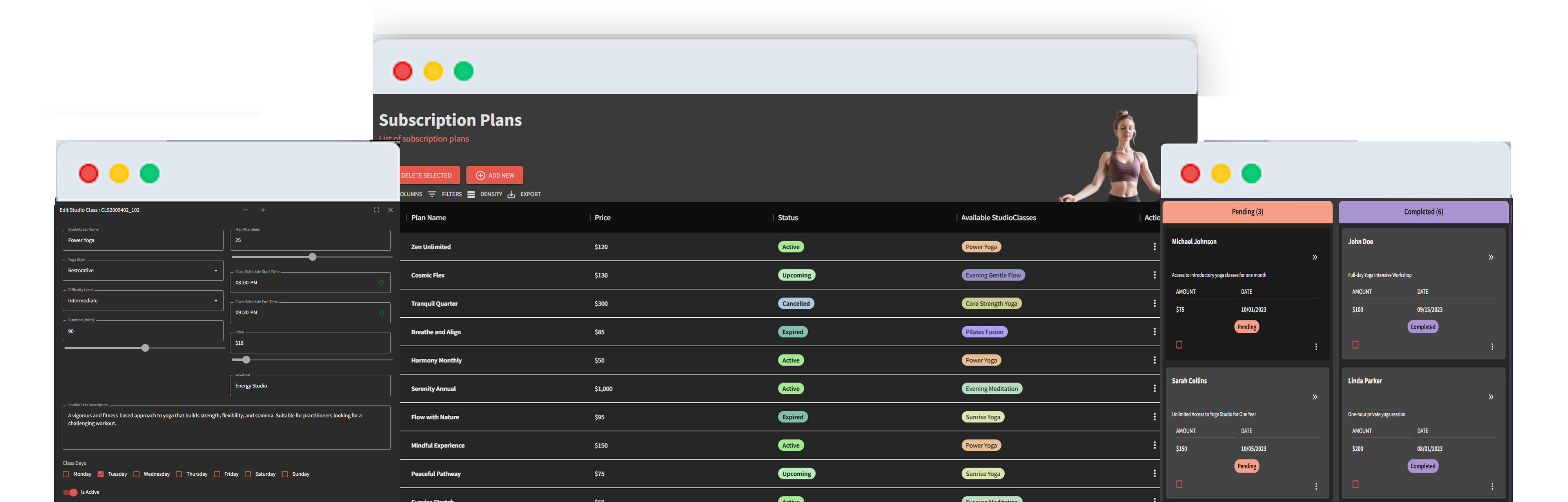 Yoglyly® - Main product screenshot demonstrating key features and user interface