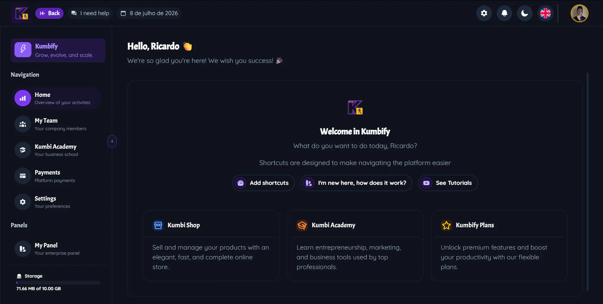 Kumbify gallery image