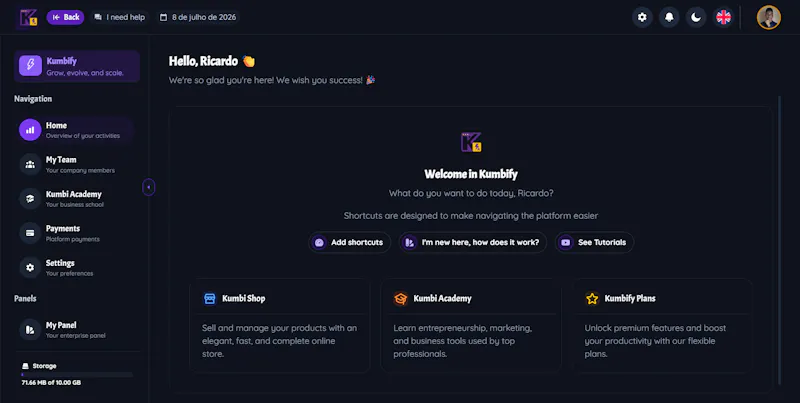 Kumbify screenshot 3