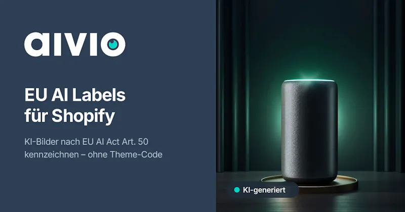 Aivio – EU AI Labels Shopify  screenshot 1