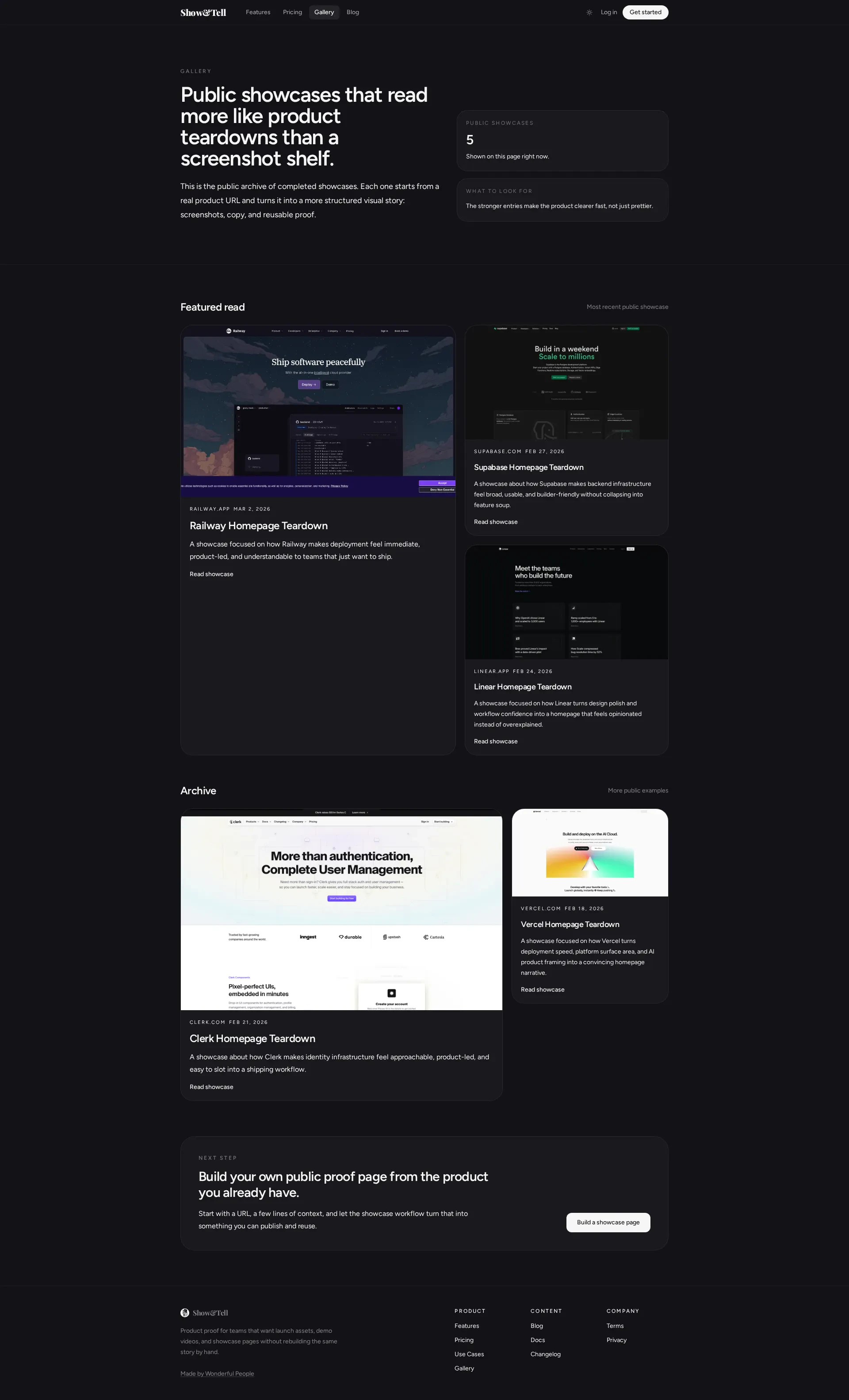 Show&Tell screenshot 3