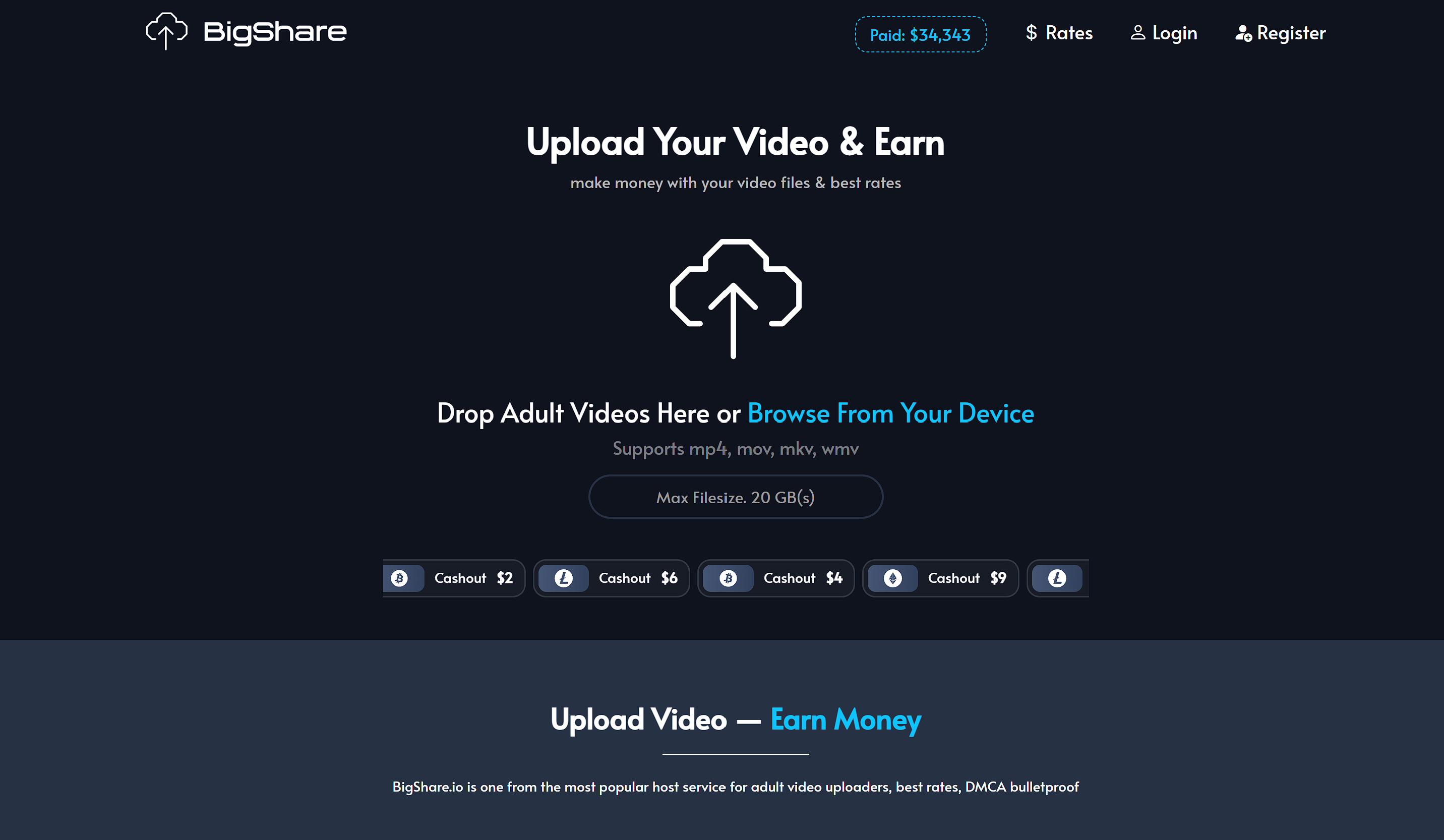 BigShare.io - Screenshot 2 preview