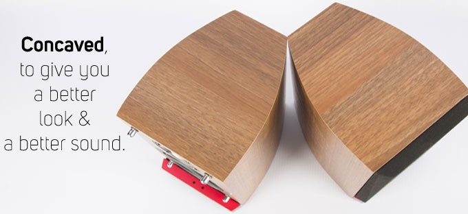 mi8| Retro Wireless Stereo Bluetooth Sound System  gallery image