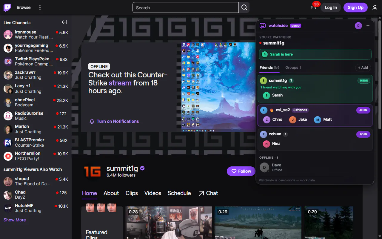 Watchside gallery image
