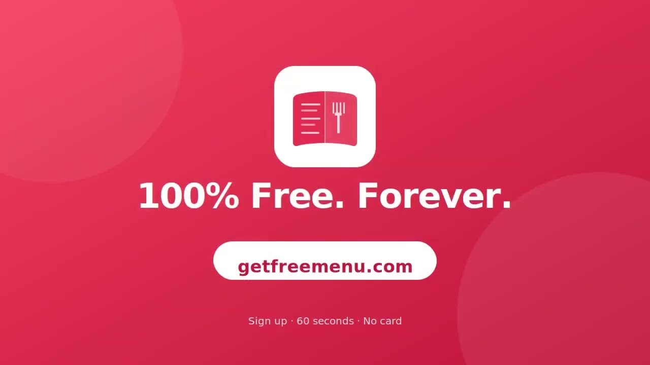 GetFreeMenu gallery image