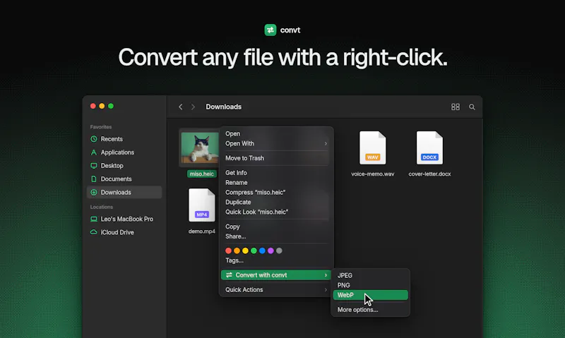 convt screenshot 2