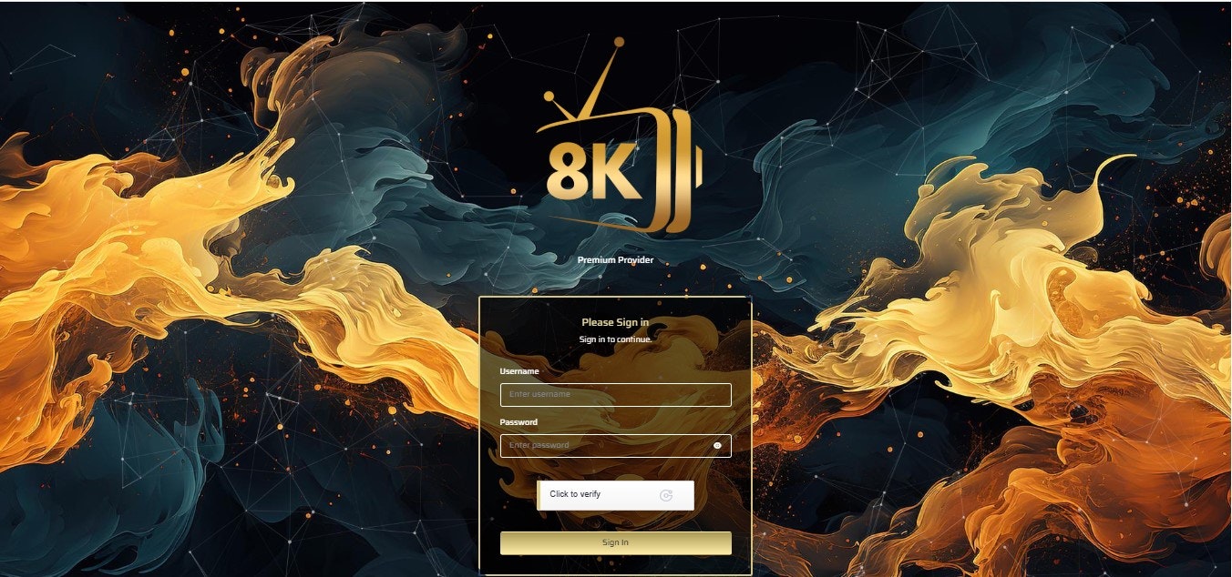 Strong 8K IPTV - Screenshot 2 showing product features and functionality