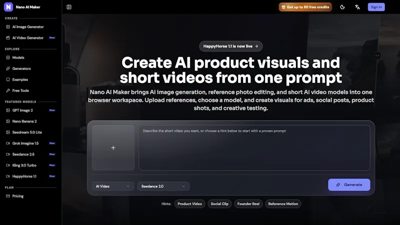 Nano AI Maker screenshot 2