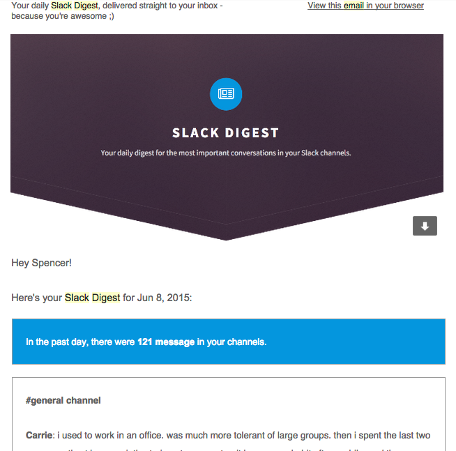 SlackDigest gallery image