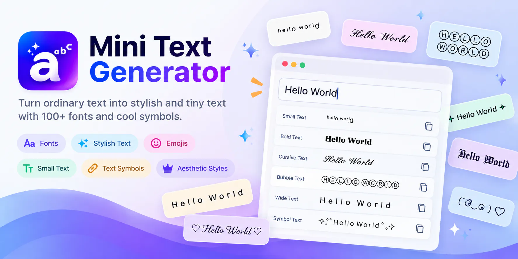 Mini Text Generator gallery image