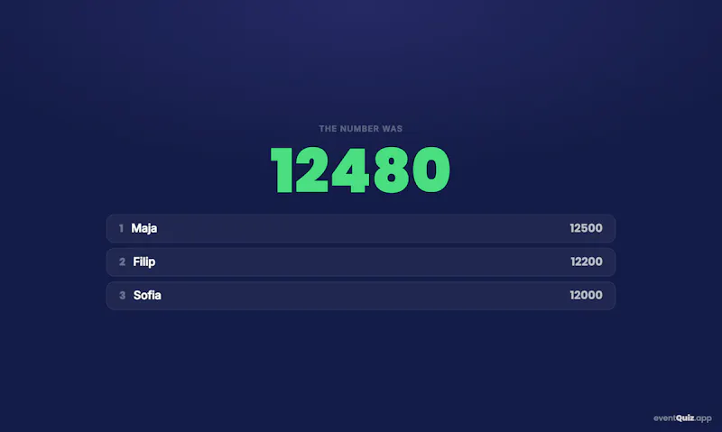EventQuiz screenshot 8