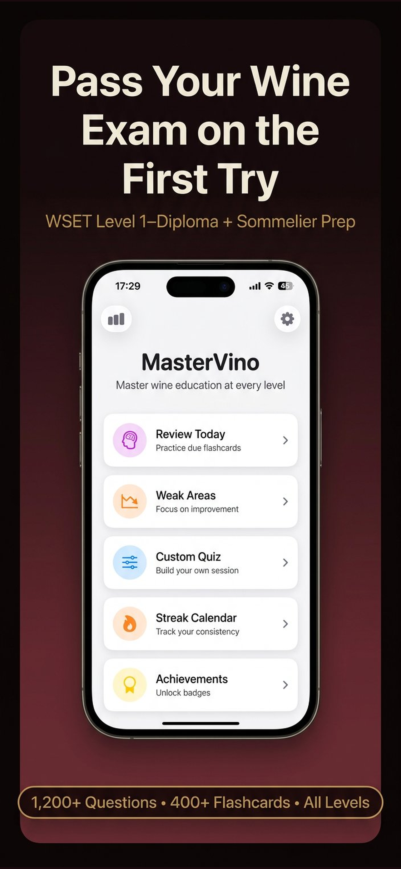 Mastervino - Wine Exam Prep media 1