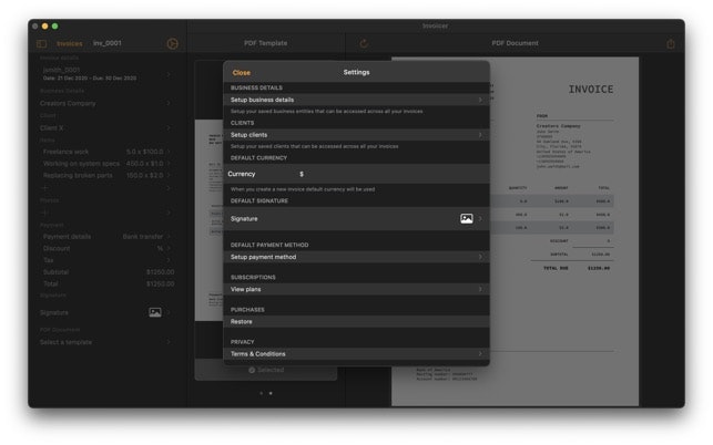 Invoicer gallery image