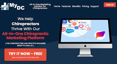 MyDC.app Chiropractor Marketing Software gallery image