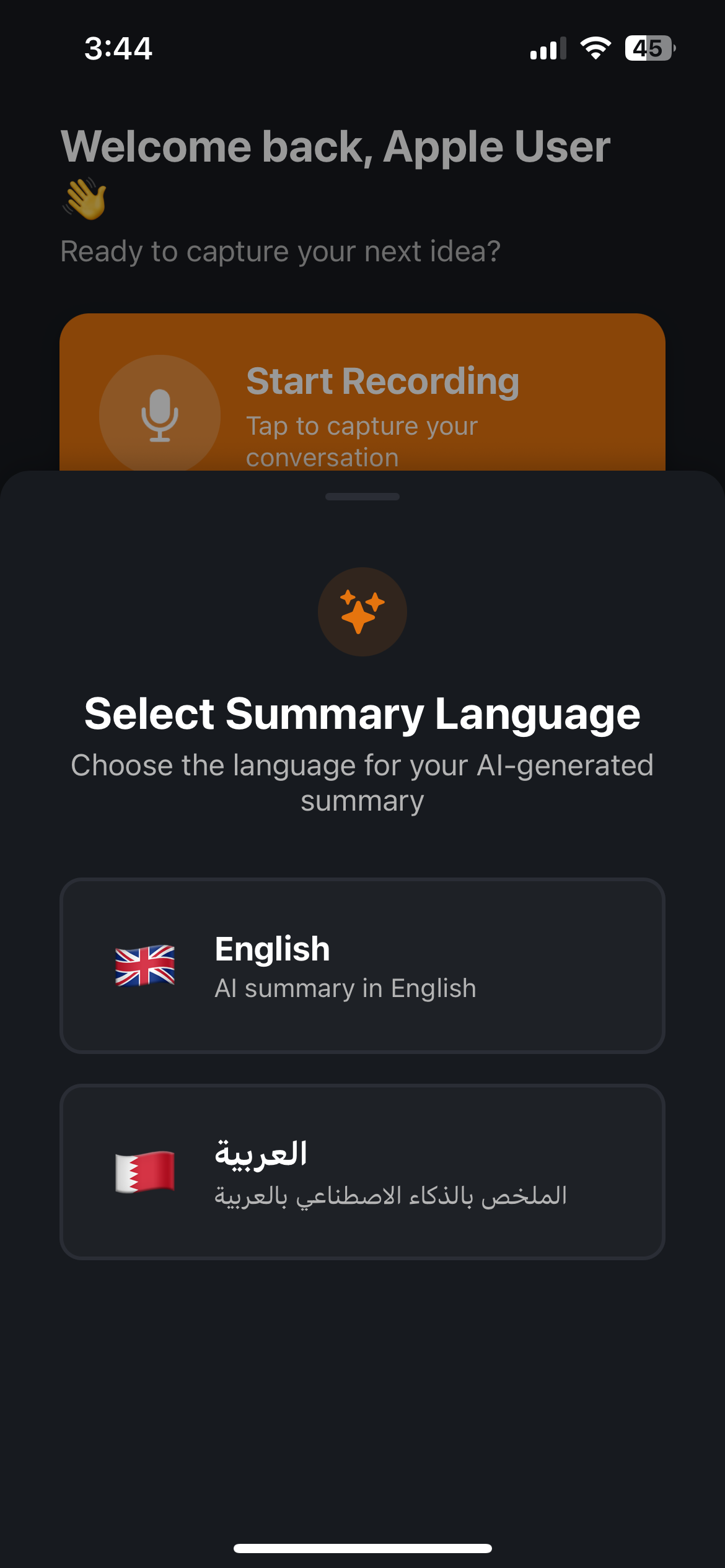 Notaty - smart voice notes - Screenshot 3 showing product features and functionality