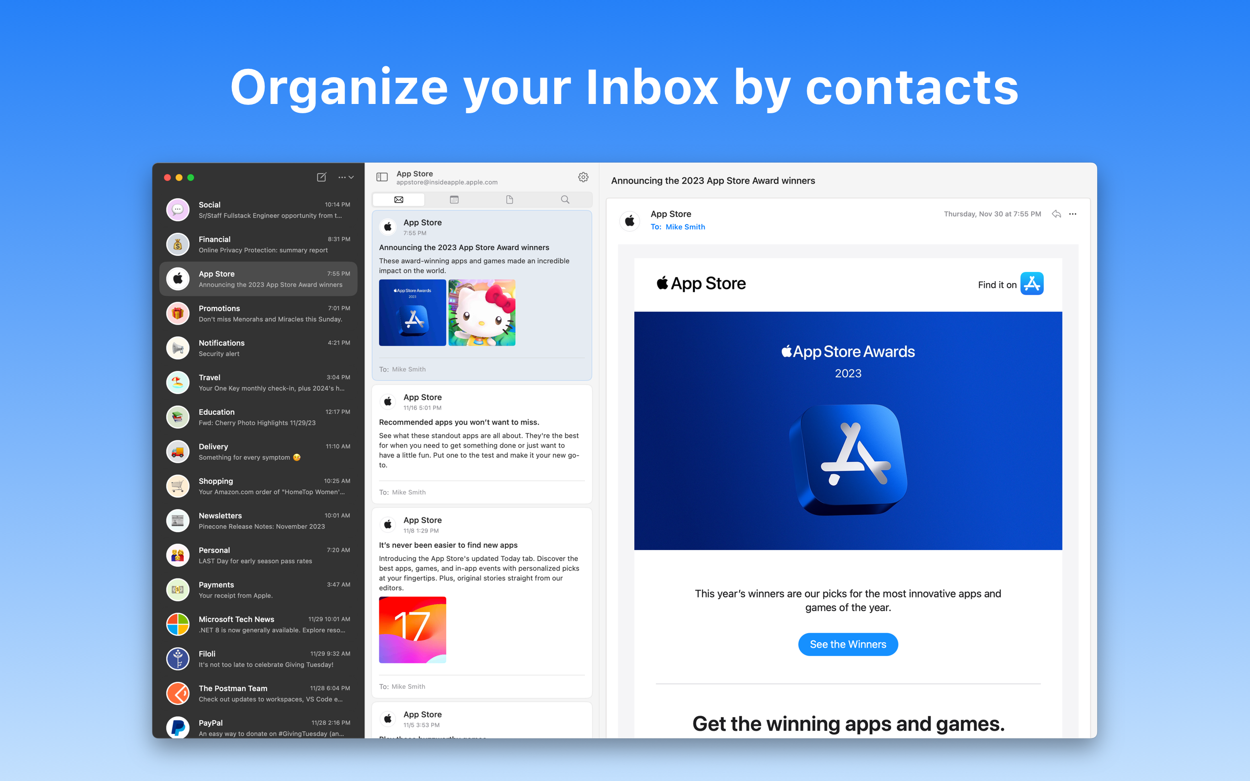 Chatinbox - Beheer e -mails gesprekken media 2